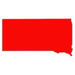 state shape of south dakota