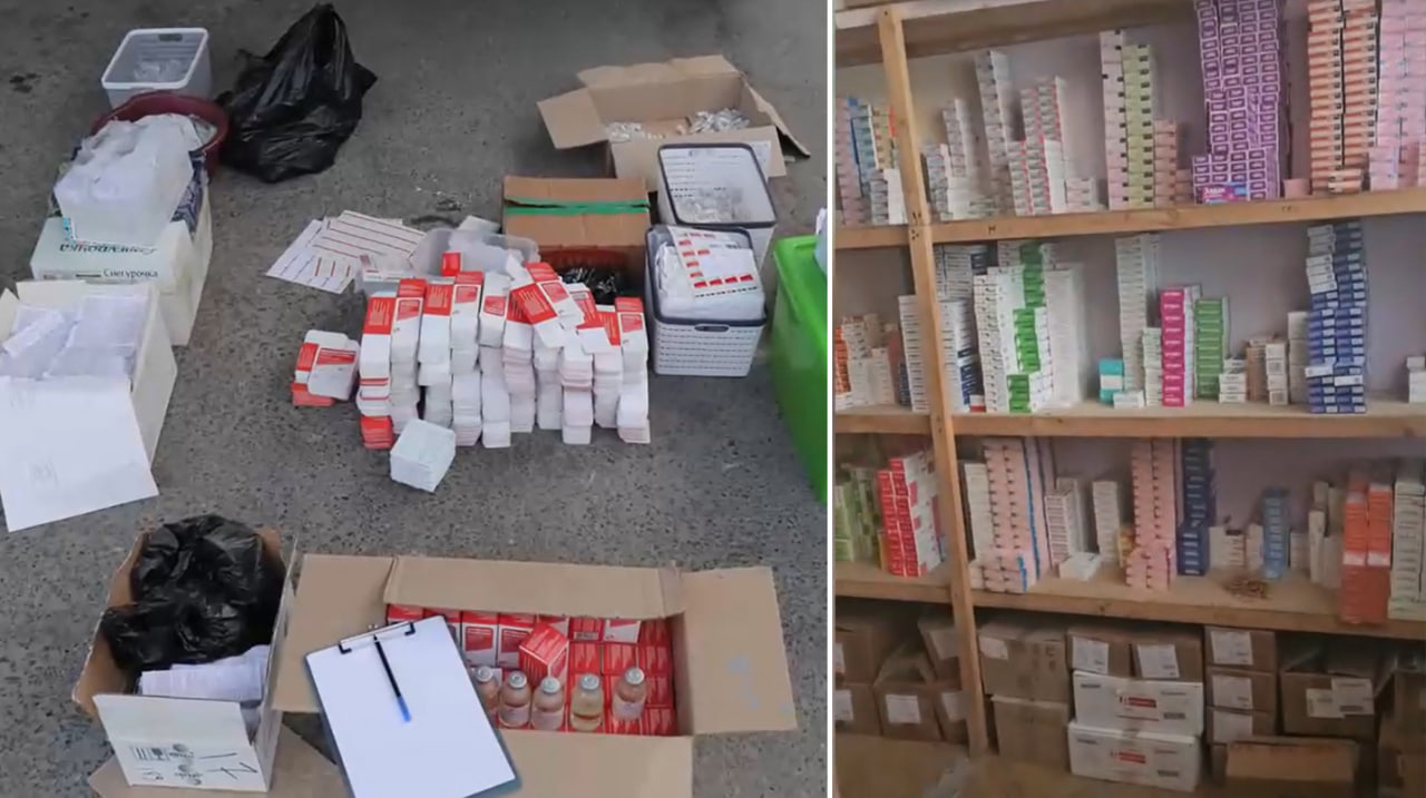 boxes of purported counterfeit medicines